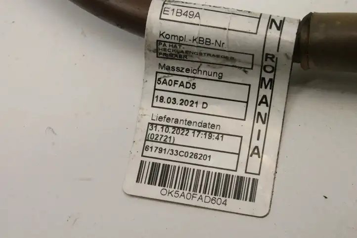 BMW i4 (2021 - ) 5A0FAD6 Минусовой провод аккумулятора — фото 4