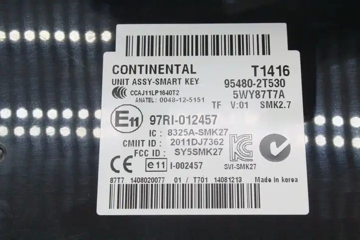 Kia Optima (2013 - 2015) 0281031521 Комплект системы зажигания — фото 10