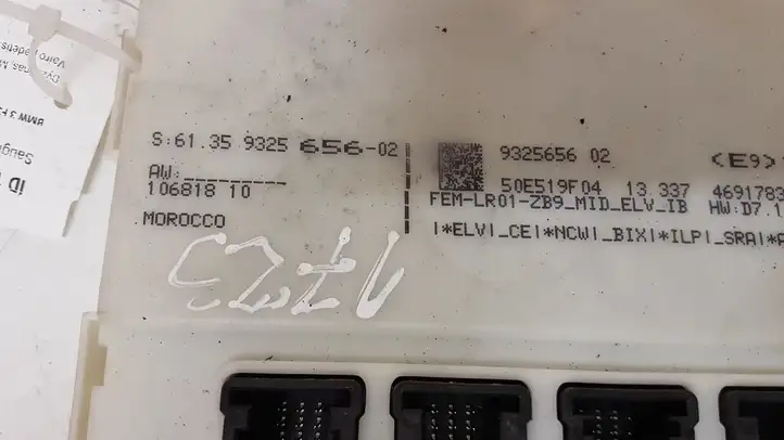 BMW 3 F30 F35 F31 (2012 - 2018) 932565602 Блок предохранителей — фото 7