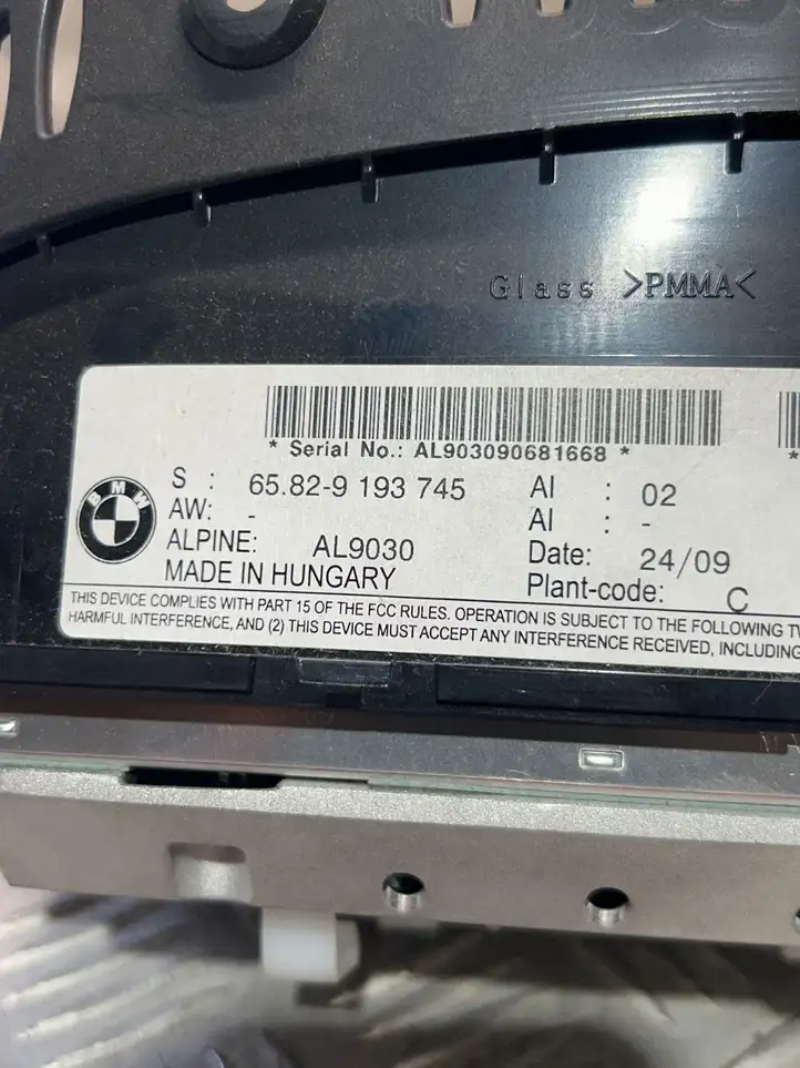 BMW 5 E60 E61 (2004 - 2010) 9214925 Магнитола / мультимедийная система — фото 14