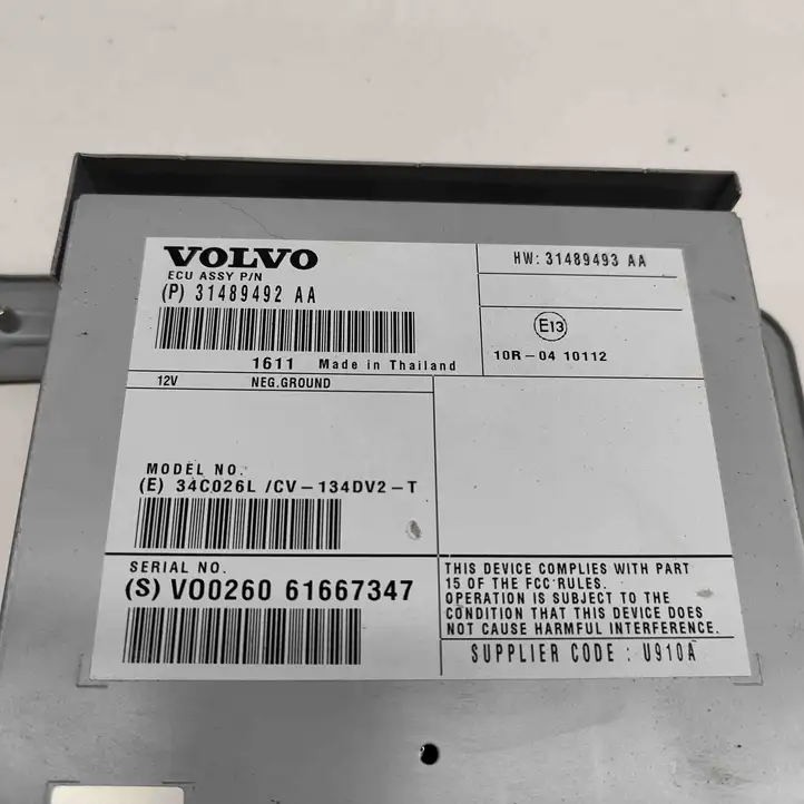 Volvo XC60 (2017 - ) 31489492 Усилитель звука — фото 6