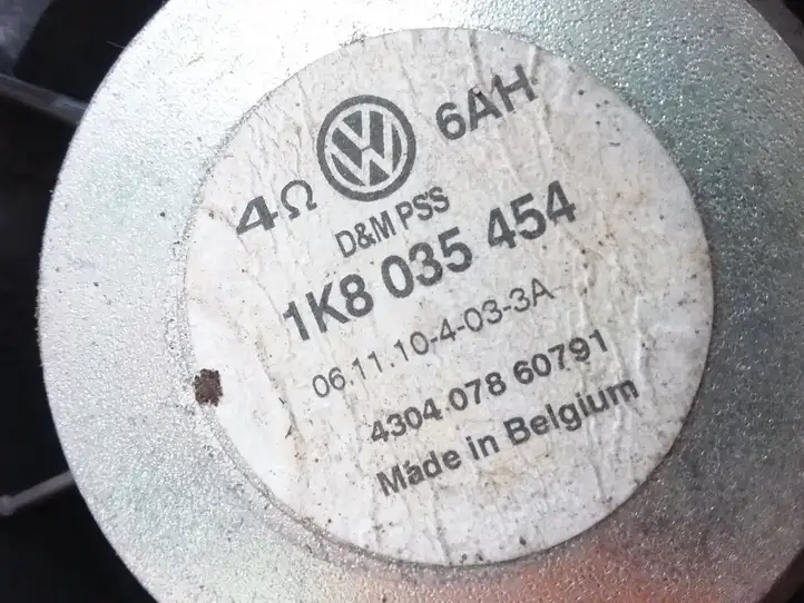 Volkswagen Golf VI (2009 - 2013) 1K8035454 Динамики задних дверей — фото 4