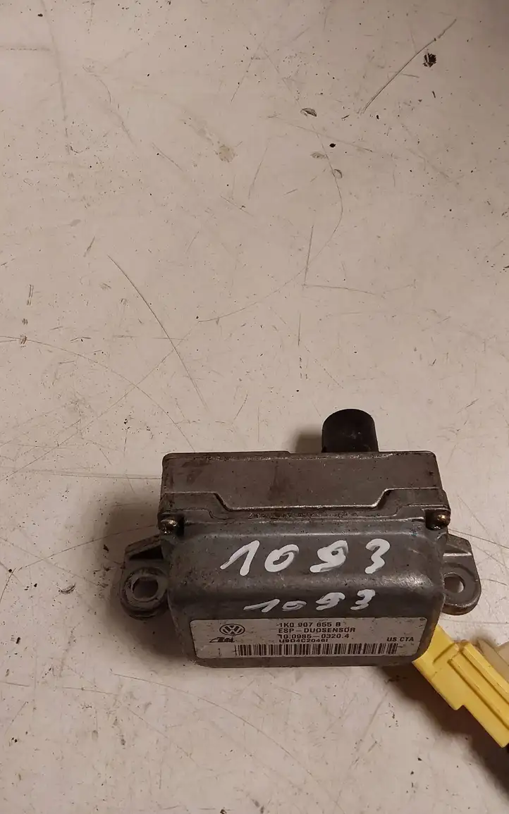Volkswagen Touran I (2003 - 2010)  1K0907655B Датчик ESP (системы стабильности) (датчик курсовой устойчивости))