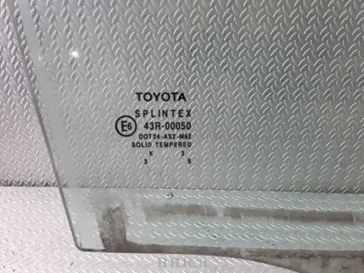 Toyota Avensis T250 (2003 - 2006) Стекло передней двери — фото 2