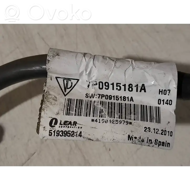 Volkswagen Touareg II (2010 - 2018) 7P0915181A Минусовой провод аккумулятора — фото 4