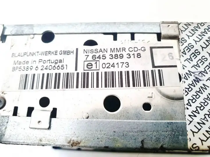 Nissan Note (E11) (2006 - 2014) 7645389318 Магнитола / мультимедийная система — фото 3