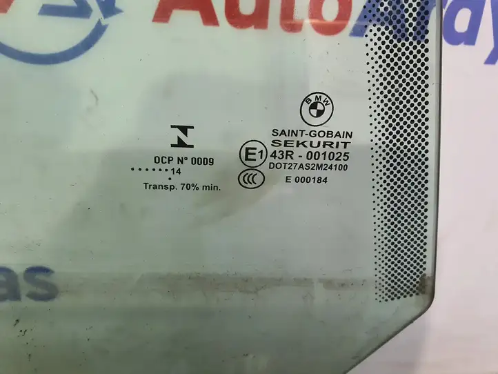 BMW 3 GT F34 (2013 - 2017) 51357291418 Стекло задней двери — фото 3