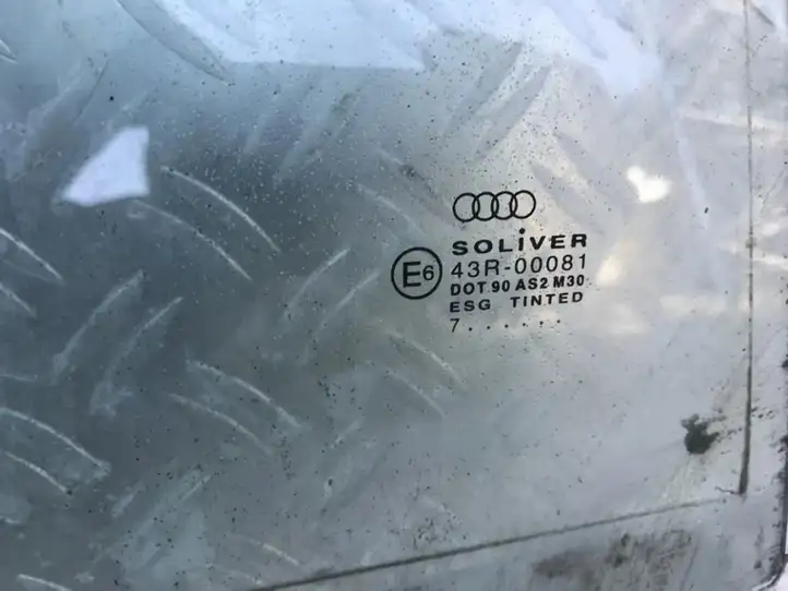 Audi A6 S6 C5 4B (2001 - 2004) Стекло задней двери — фото 2