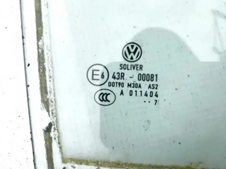 Volkswagen PASSAT B6 (2005 - 2010) Стекло задней двери — фото 2