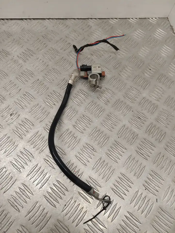 BMW 3 F30 F35 F31 (2012 - 2018) 7631109 Минусовой провод аккумулятора — фото 1