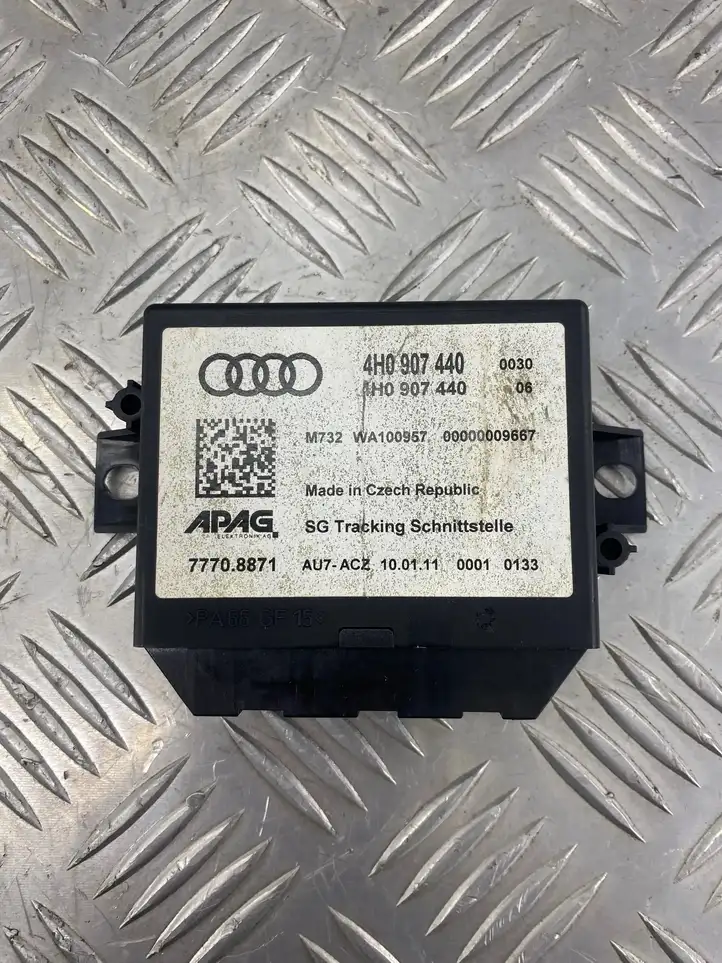 Audi A7 S7 4G (2010 - 2014) 4H0907440 Блок управления парктрониками — фото 3