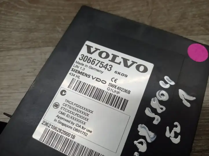 Volvo S80 (2006 - 2009) Блок иммобилайзера — фото 3