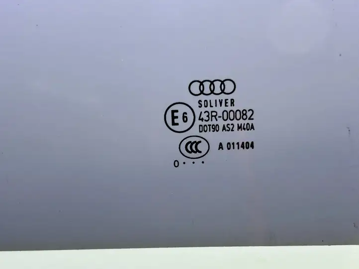 Audi A7 S7 4G (2010 - 2014) A011404 Стекло задней двери — фото 6