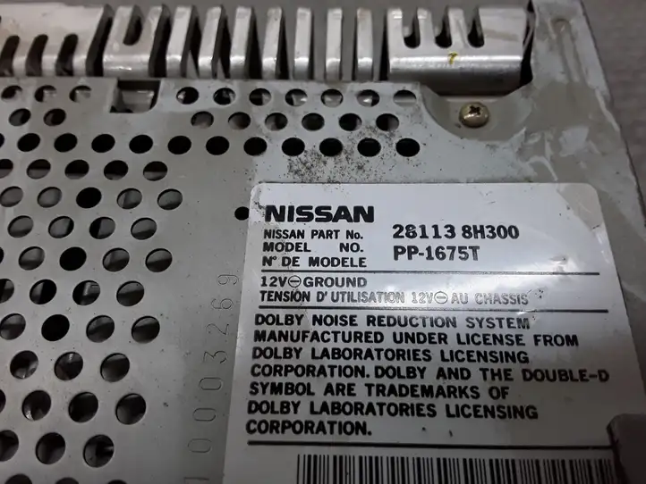 Nissan X-Trail T30 (2001 - 2007) 281138H300 Магнитола / мультимедийная система — фото 2