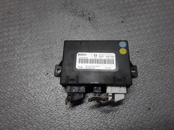 Citroen C5 (2004 - 2008) 9649604380 Блок управления парктрониками — фото 1
