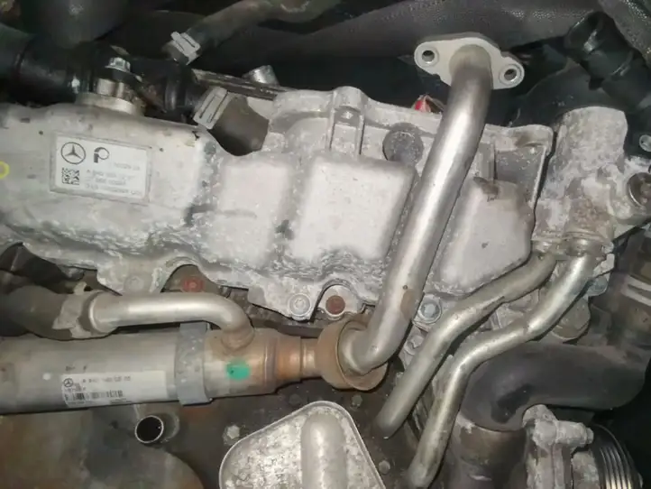 Mercedes-Benz A W169 (2004 - 2012) a6401400575 Охладитель клапана EGR — фото 3