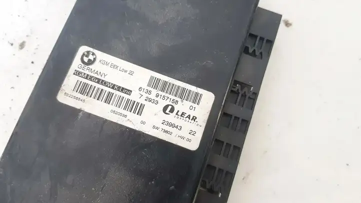 BMW 5 E60 E61 (2004 - 2010) 6135915715801 Модуль комфорта — фото 2