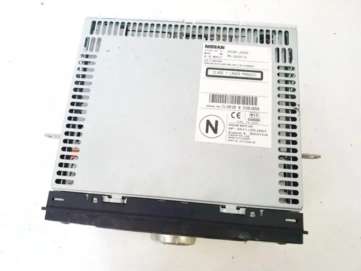 Nissan Qashqai (2006 - 2010) 28184jd45a Магнитола / мультимедийная система — фото 2