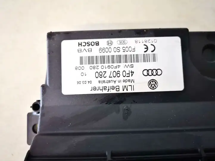 Audi A6 S6 C6 4F (2004 - 2008) 4f0907280 Модуль комфорта — фото 2