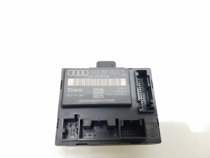 Audi A6 S6 C6 4F (2004 - 2008) 4F0959792C Блок управления дверью — фото 4