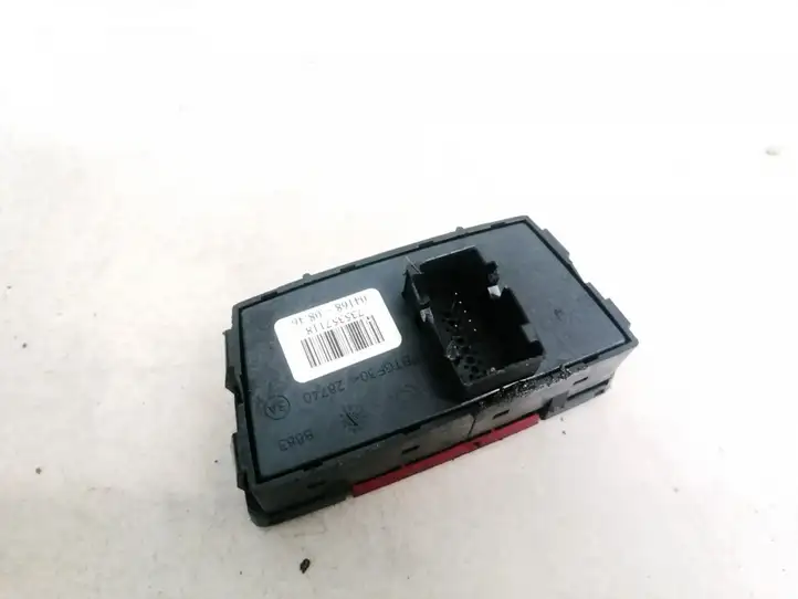 Fiat Panda II (2004 - 2011) 735357118 Включатель аварийных фонарей — фото 2
