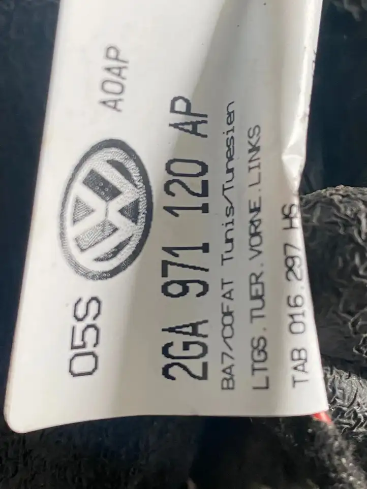 Volkswagen T-Roc (2017 - ) 2GA971120AP Проводка задней двери — фото 4