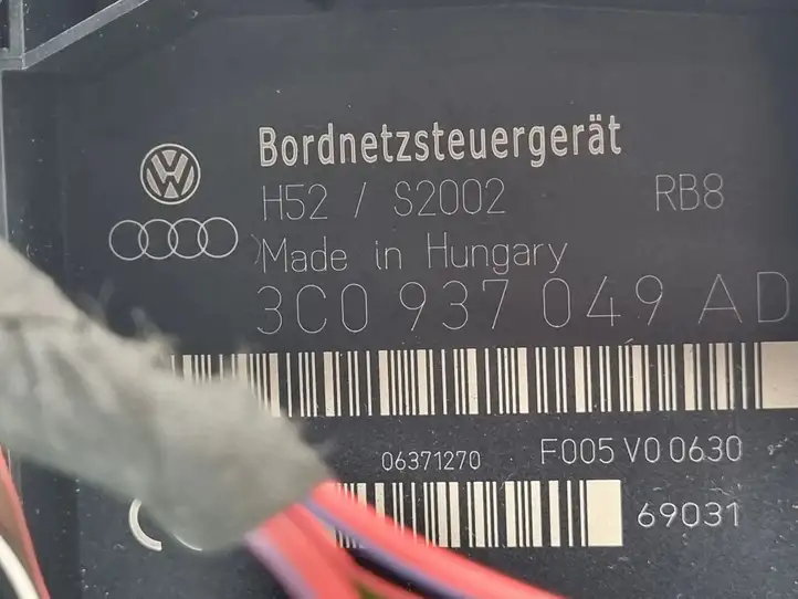 Volkswagen PASSAT B6 (2005 - 2010) 3C0937049AD Модуль комфорта — фото 2