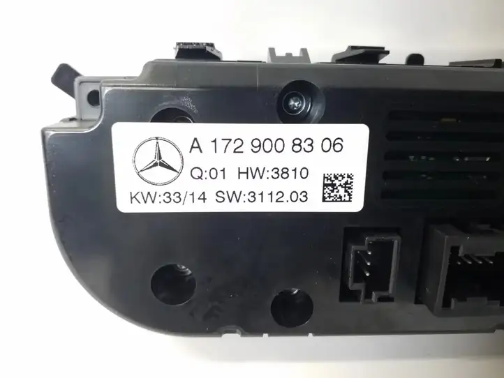 Mercedes-Benz SLK R172 (2011 - 2017) A1729008306 Блок управления кондиционером — фото 2