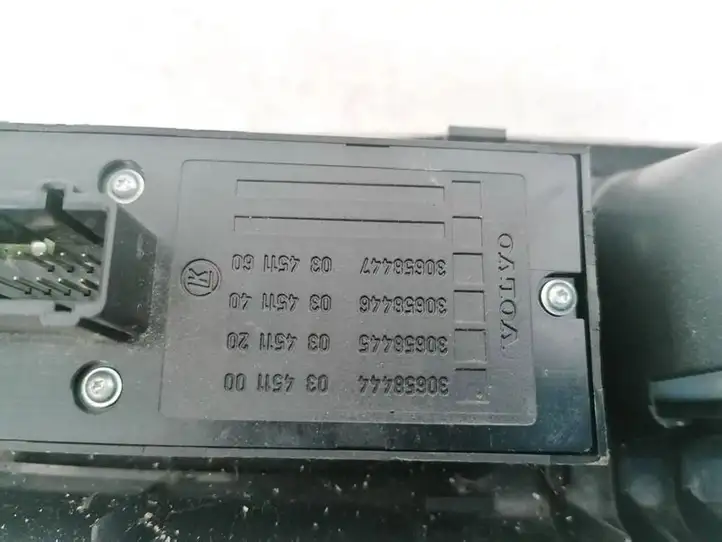Volvo S40 (2004 - 2007) 30658444 Кнопка стеклоподъемников — фото 3