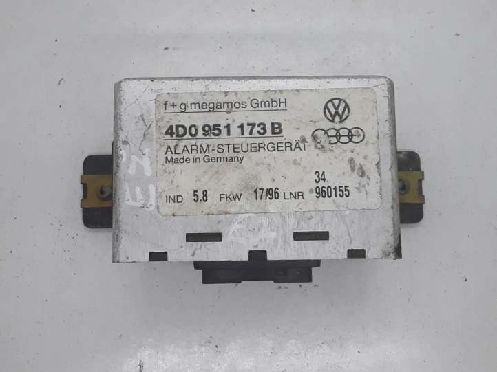 4D0951173B Audi A4 S4 B5 8D Signalizacijos valdymo blokas