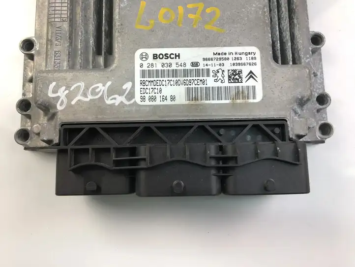 Citroen C4 Cactus (2014 - 2017) 9808016480 Блок управления двигателем (ECU) — фото 2