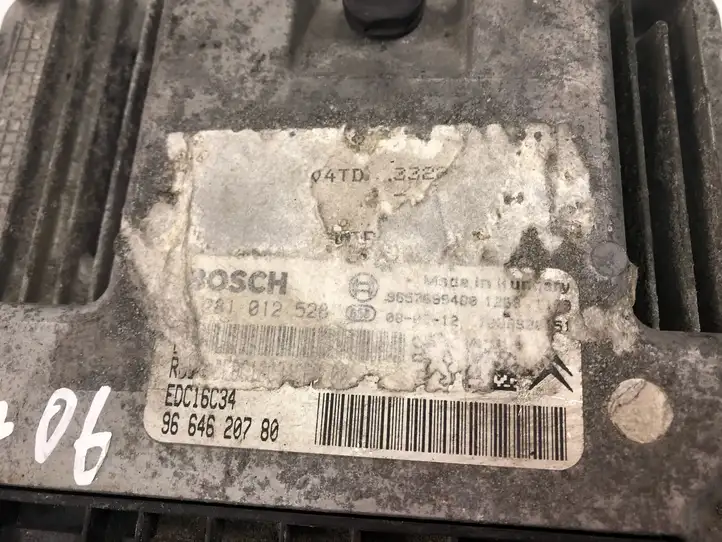 Peugeot 206 (1998 - 2012) 9664620780 Блок управления двигателем (ECU) — фото 2