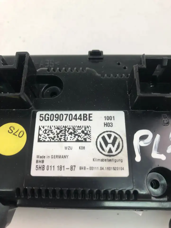 Volkswagen Golf VII (2013 - 2019) 5G0907044BE Управление климат контролем — фото 4