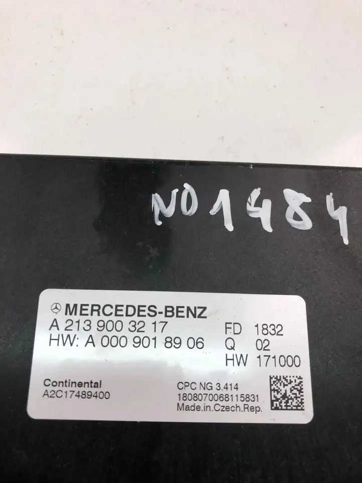 Mercedes-Benz E W213 (2016 - ) A2139003217 Прочие блоки управления — фото 4