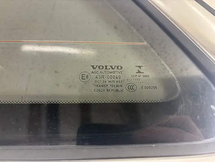 Volvo S90, V90 (2016 - 2020) 31385517 Заднее боковое стекло — фото 5