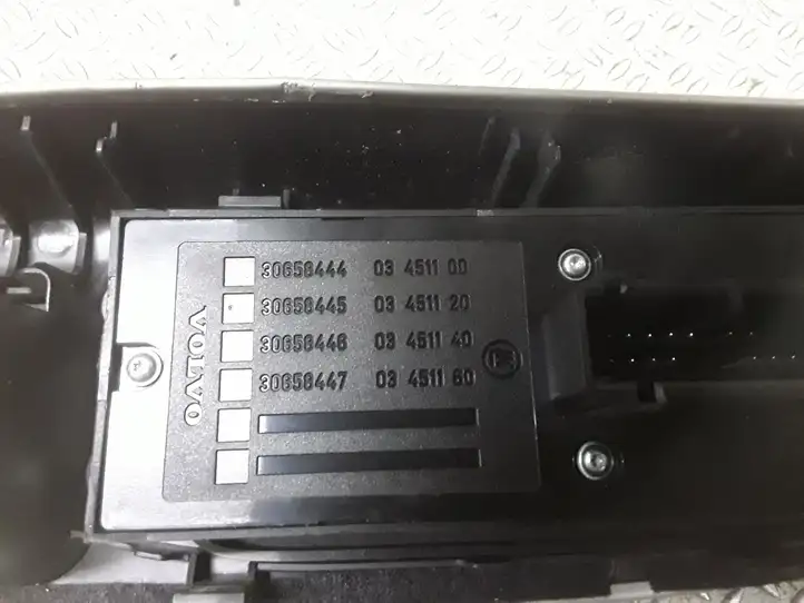 Volvo S40 (2004 - 2007) 30658444 Кнопка стеклоподъемников — фото 2