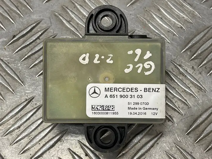 Mercedes-Benz GLC X253/C253 (2015 - ) A6519003103 Реле накала свечей — фото 3