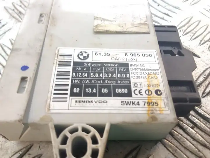 BMW 5 E60 E61 (2004 - 2010) 6965050 Модуль комфорта — фото 2