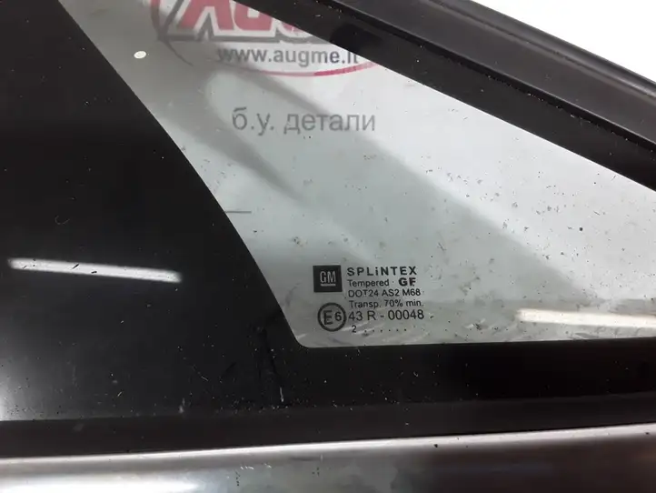 Opel Vectra C (2005 - 2009) DOT24AS2M68 Заднее боковое стекло — фото 2