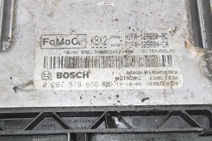 Ford Focus (2011 - 2015) H1FA12A650BC Блок управления двигателем (ЭБУ) — фото 4