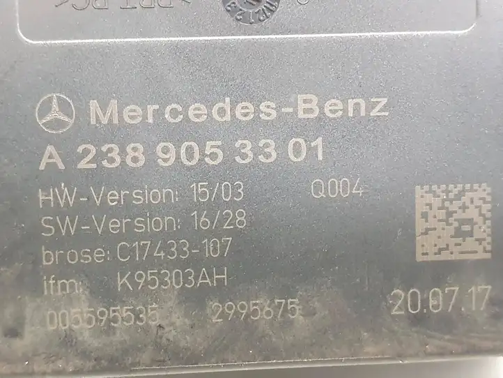 Mercedes-Benz GLC X253/C253 (2015 - ) A2389053301 Блок управления крышкой багажника — фото 3