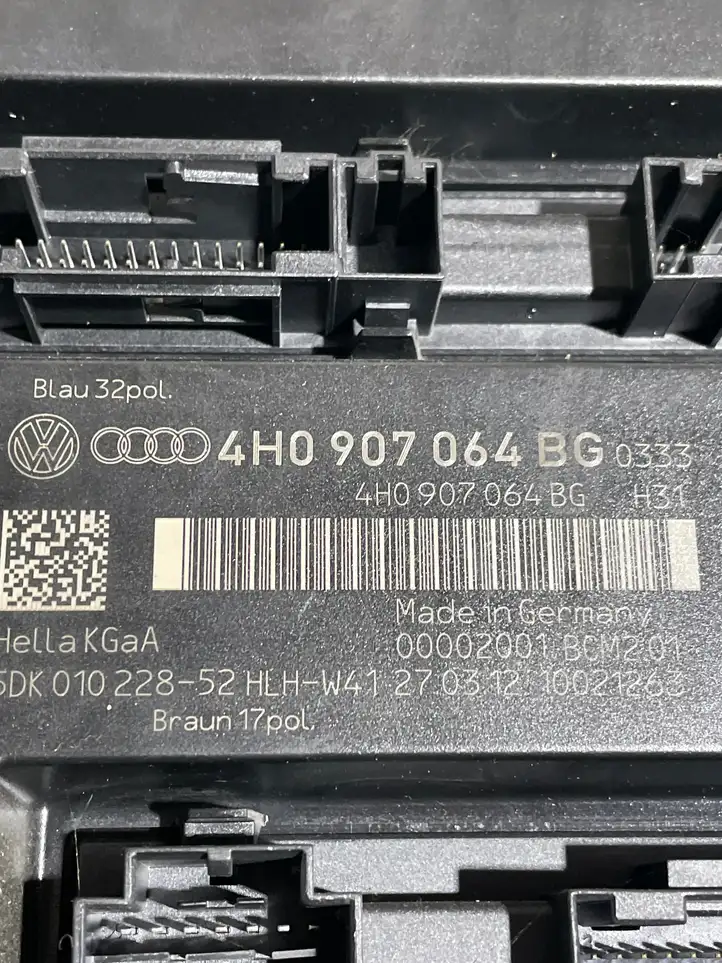 Audi A6 C7 (2011 - 2014) 4H0907064BG Модуль комфорта — фото 3