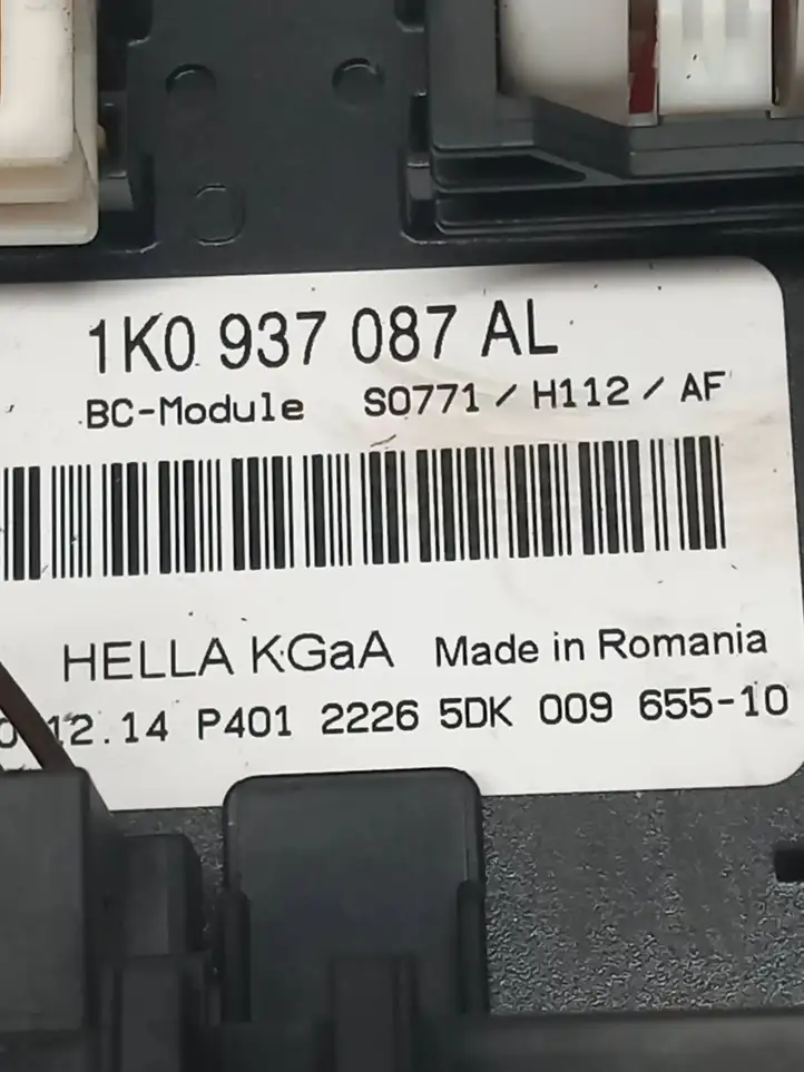 Skoda Superb B6 (3T) (2008 - 2015) 1K0937087AL Модуль комфорта — фото 2