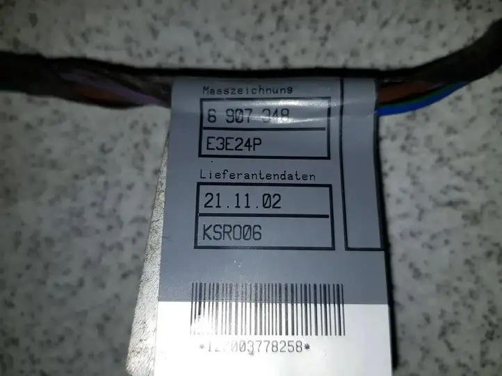 BMW 5 E39 (1996 - 2003) 6907348 Прочая электропроводка — фото 3