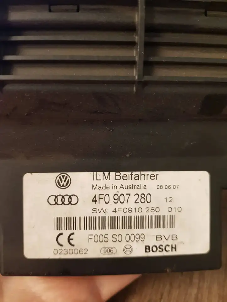 Audi A6 S6 C6 4F (2004 - 2008) 4F0907280 Прочие блоки управления — фото 4