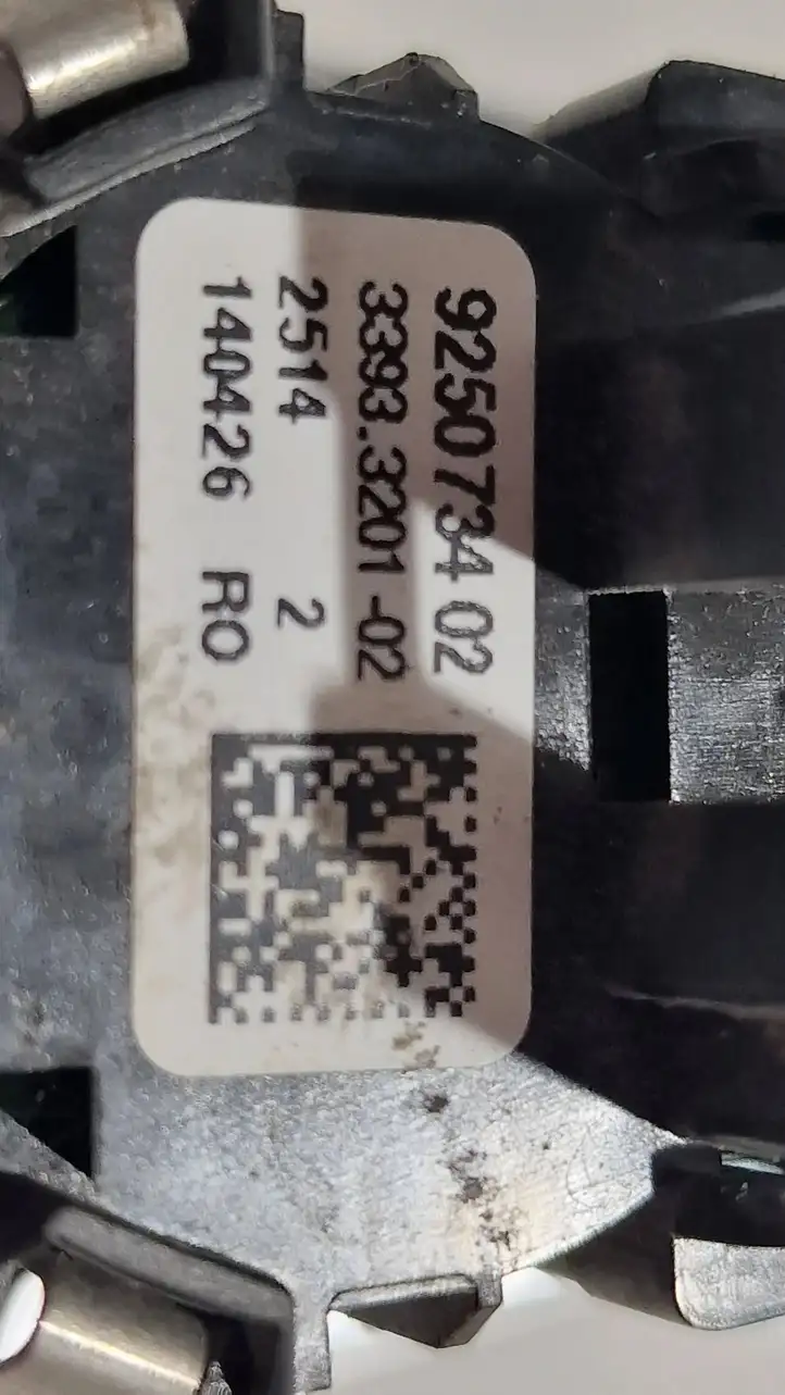 BMW 3 F30 F35 F31 (2012 - 2018) 9250734 Включатель зажигания и стартера — фото 3