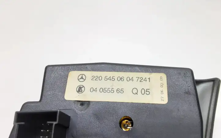 Mercedes-Benz S W220 (1998 - 2006) 22054506047241 Включатель фонарей — фото 3
