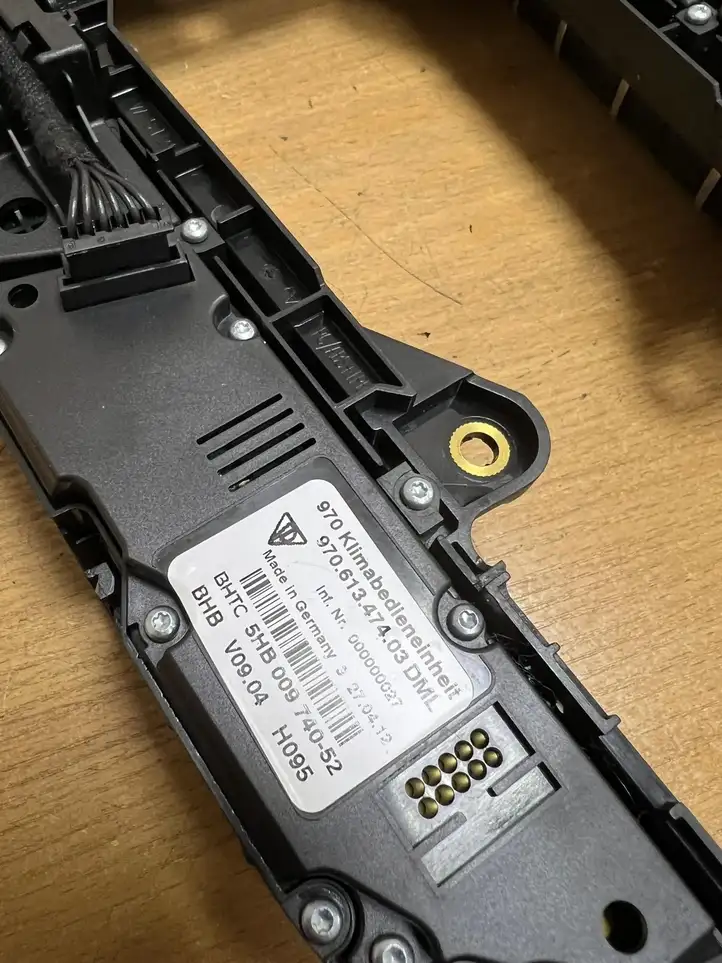 Porsche Panamera (970) (2009 - 2013) 97061347403 Блок кнопок на панели — фото 2