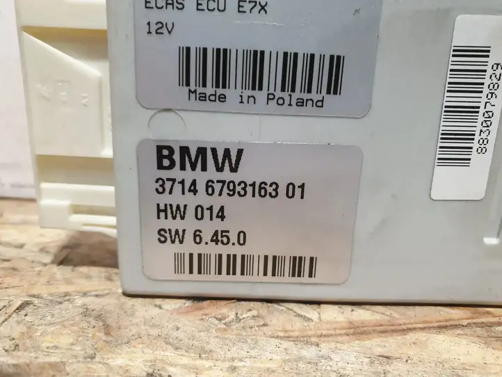BMW X5 E70 (2006 - 2013) 6793163 Блок управления пневмоподвеской — фото 5