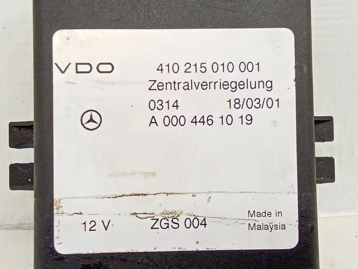 Mercedes-Benz Sprinter W901 W902 W903 W904 (1995 - 2007) A0004461019 Блок управления центральным замком — фото 2